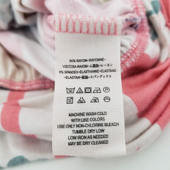 Free People Thats a Wrap Blouse Floral V Neck Crop Shirt Womens Size Medium - Picture 6 of 11